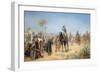 Napoleon Arriving at an Egyptian Oasis-Robert Alexander Hillingford-Framed Giclee Print