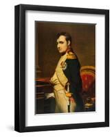 Napoleon as Emperor in His Study Circa 1807-null-Framed Photographic Print