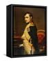 Napoleon as Emperor in His Study Circa 1807-null-Framed Stretched Canvas