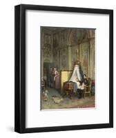 Napoleon as Father-Albert Pierre Dawant-Framed Art Print