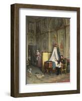 Napoleon as Father-Albert Pierre Dawant-Framed Art Print