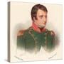 Napoleon as General-In-Chief in Italy Circa 1796-Jean-Baptiste Isabey-Stretched Canvas