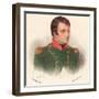 Napoleon as General-In-Chief in Italy Circa 1796-Jean-Baptiste Isabey-Framed Art Print