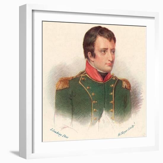 Napoleon as General-In-Chief in Italy Circa 1796-Jean-Baptiste Isabey-Framed Art Print