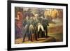 Napoleon at a Hunt in the Compiegne Forest, 1811-Antoine Charles Horace Vernet-Framed Giclee Print