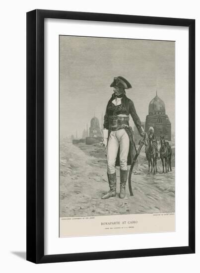 Napoleon at Cairo-Jean Leon Gerome-Framed Giclee Print