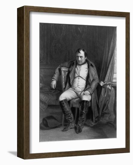 Napoleon At Fontainebleau, 1814-Science Source-Framed Giclee Print