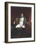 Napoleon at Fontainebleau During the First Abdication - April 1814-Paul Delaroche-Framed Giclee Print