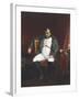 Napoleon at Fontainebleau During the First Abdication - April 1814-Paul Delaroche-Framed Giclee Print