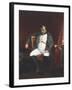 Napoleon at Fontainebleau During the First Abdication - April 1814-Paul Delaroche-Framed Giclee Print