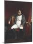 Napoleon at Fontainebleau During the First Abdication-Paul Delaroche-Mounted Giclee Print