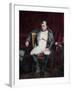 Napoleon at Fontainebleau During the First Abdication-Paul Delaroche-Framed Giclee Print