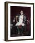 Napoleon at Fontainebleau During the First Abdication-Paul Delaroche-Framed Giclee Print