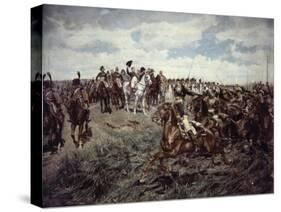 Napoleon at Friedland-Jean-Louis Ernest Meissonier-Stretched Canvas
