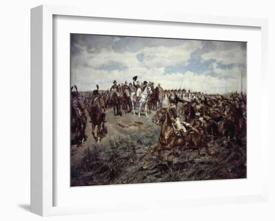 Napoleon at Friedland-Jean-Louis Ernest Meissonier-Framed Giclee Print