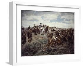 Napoleon at Friedland-Jean-Louis Ernest Meissonier-Framed Giclee Print