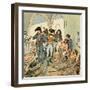 Napoleon at Jaffa-Louis-Charles Bombled-Framed Art Print