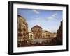 Napoleon at Regatta in Venice, December 2, 1807-Giuseppe Borsato-Framed Giclee Print