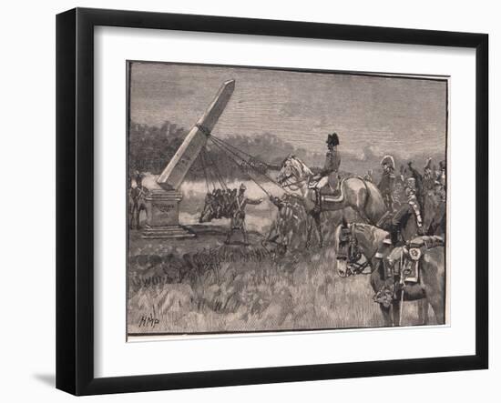 Napoleon at Rossbach Ad 1806-Henry Marriott Paget-Framed Giclee Print