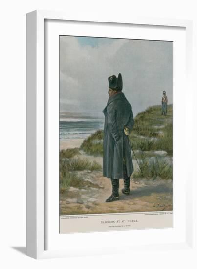 Napoleon at St Helena-null-Framed Giclee Print