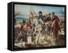 Napoleon at the Battle of Friedland-Claude Joseph Vernet-Framed Stretched Canvas