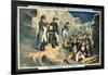 Napoleon at the Battle of Jena, 14 October 1806-null-Framed Giclee Print