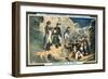 Napoleon at the Battle of Jena, 14 October 1806-null-Framed Giclee Print