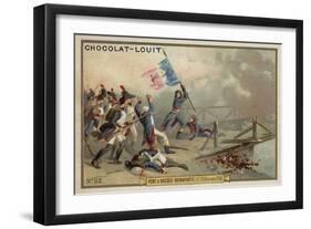 Napoleon at the Battle of the Bridge of Arcole-null-Framed Giclee Print