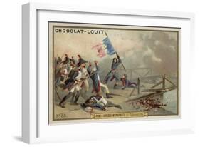 Napoleon at the Battle of the Bridge of Arcole-null-Framed Giclee Print