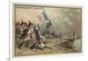 Napoleon at the Battle of the Bridge of Arcole-null-Framed Giclee Print