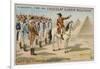 Napoleon at the Battle of the Pyramids, 1799-null-Framed Giclee Print