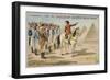 Napoleon at the Battle of the Pyramids, 1799-null-Framed Giclee Print