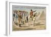 Napoleon at the Battle of the Pyramids, 1799-null-Framed Giclee Print