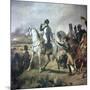 Napoleon at the Battle of Wagram, 19th Century-Horace Vernet-Mounted Giclee Print