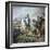 Napoleon at the Battle of Wagram, 19th Century-Horace Vernet-Framed Premium Giclee Print