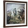 Napoleon at the Battle of Wagram, 19th Century-Horace Vernet-Framed Giclee Print