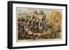 Napoleon at the Bridge of Arcole, 1796-null-Framed Giclee Print