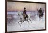 Napoleon at the Head of a Troop of Cavalry-Jan Chelminski-Framed Giclee Print