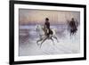 Napoleon at the Head of a Troop of Cavalry-Jan Chelminski-Framed Giclee Print