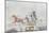 Napoleon at the Retreat from Russia in 1812, C.1812-13-null-Mounted Giclee Print