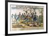 Napoleon at the Siege of Toulon, 1793-Francois Georgin-Framed Giclee Print