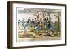Napoleon at the Siege of Toulon, 1793-Francois Georgin-Framed Giclee Print