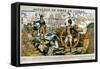 Napoleon at the Siege of Toulon, 1793-null-Framed Stretched Canvas