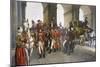 Napoleon at Tuileries-F de Myrbach-Mounted Art Print