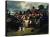 Napoleon Bidding Farewell to Marshal Jean Lannes, 1858-null-Stretched Canvas