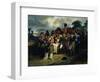 Napoleon Bidding Farewell to Marshal Jean Lannes, 1858-null-Framed Giclee Print