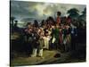 Napoleon Bidding Farewell to Marshal Jean Lannes, 1858-null-Stretched Canvas