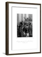 Napoleon Bonaparte (1721-181) Dissolving the Council of Five Hundred, 1845-S Freeman-Framed Giclee Print