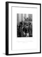 Napoleon Bonaparte (1721-181) Dissolving the Council of Five Hundred, 1845-S Freeman-Framed Giclee Print