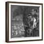 Napoleon Bonaparte (1721-181) on Board the 'Belerophon' Off the Coast of Plymouth, 19th Century-null-Framed Giclee Print